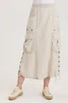 Xcvi Leslyn Skirt In Neutral
