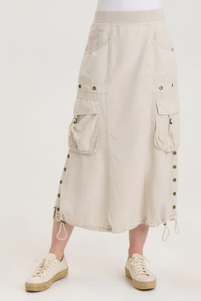 Xcvi Leslyn Skirt In Neutral