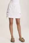 Xcvi Leticia Mini Skirt In White In White