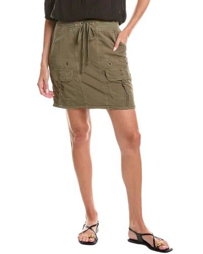 Xcvi Leto Twill Mini Skirt In Multi