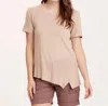 Xcvi Lettie Tee In Sand In Beige