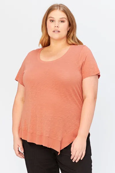Xcvi Lettie Tee In Orange