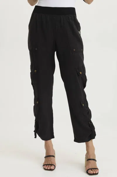 Xcvi Levi Cargo Pant In Black