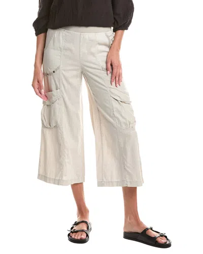 Xcvi Linen-blend Cargo Pant In Neutral