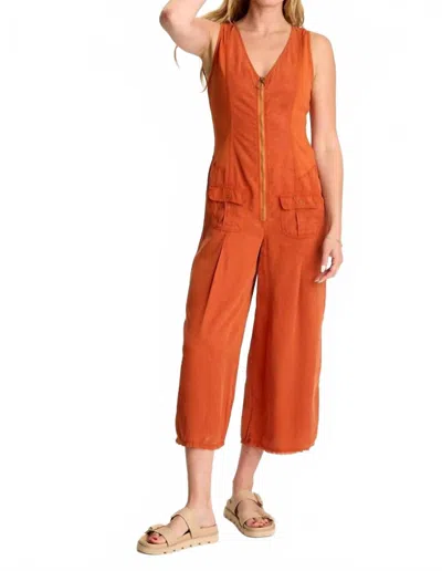 Xcvi Linette Jumpsuit In Oriole In Orange