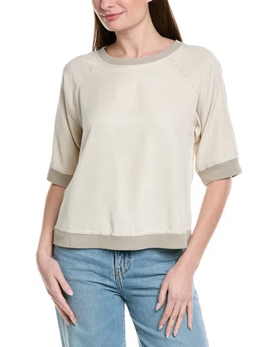 Xcvi Linton Top In Neutral