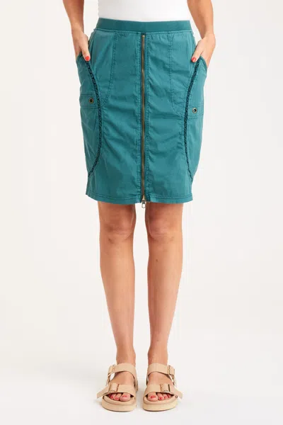 Xcvi Livie Skirt In Blue