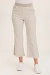 Xcvi Lorilei Twill Flare Pull-on Pant In Ripple Pigment In Neutral