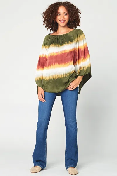 Xcvi Lustrous Top In Multi