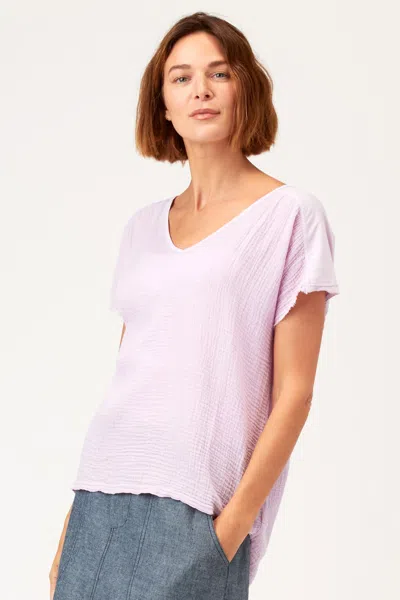Xcvi Maddock Tee In Pink