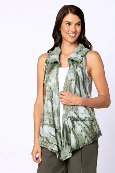 Xcvi Maeve Vest In Green