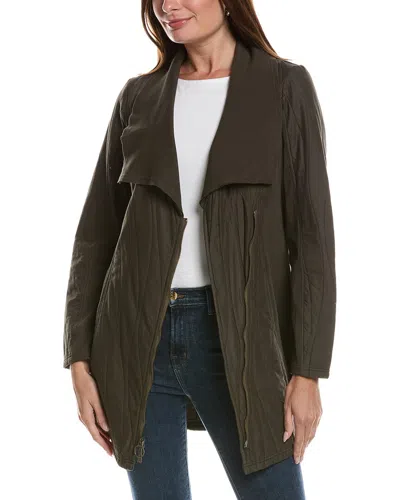 Xcvi Maimon Quilted Jacket In Brown