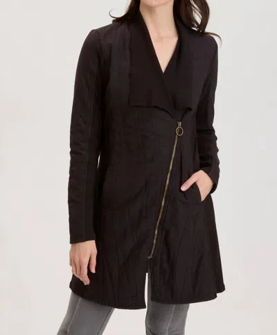 Xcvi Maimon Quilted Jacket In Black