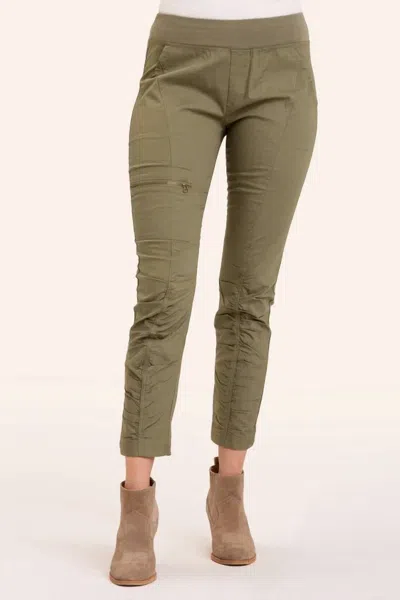 Xcvi Malanda Poplin Pants In Green