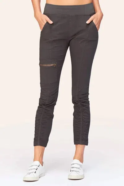 Xcvi Malanda Poplin Pants In Grey In Gray