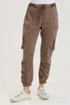 Xcvi Maxime Banded Pant In Craft Pigment In Brown