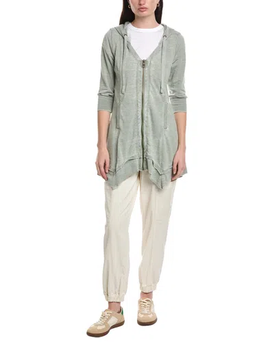 Xcvi Merchantile Burnout Jacket In Gray