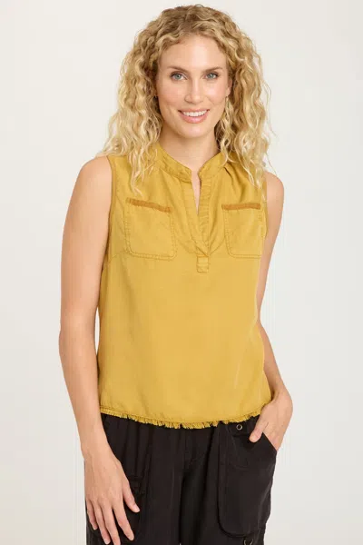 Xcvi Mikkel Tank In Yellow