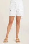 Xcvi Milton Short In White In White