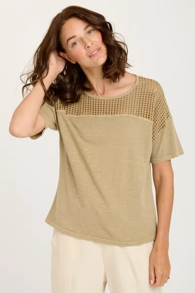 Xcvi Minette Tee In Beige
