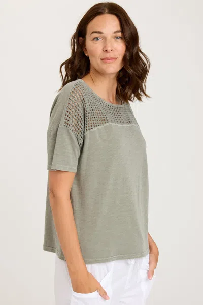 Xcvi Minette Tee In Green