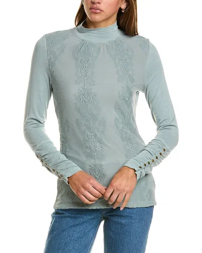 Xcvi Monroe Turtleneck Top In Pink