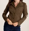 Xcvi Munir Jacket In Westgate Pigment In Brown