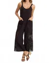 Xcvi Nairi Jumpsuit In Black In Black