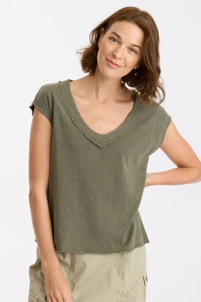 Xcvi Neela V-neck In Green