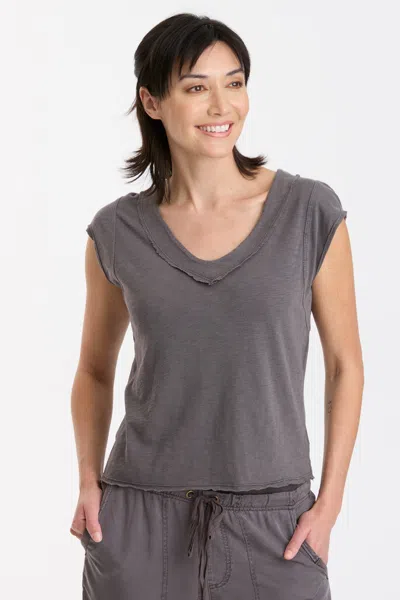 Xcvi Neela V-neck In Grey