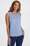 Xcvi Nessa Tank In Blue