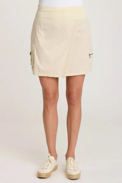 Xcvi Noriko Wrap Skirt In Beige