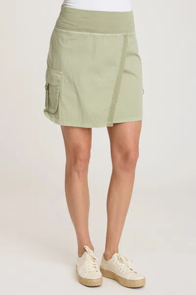 Xcvi Noriko Wrap Skirt In Green