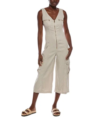 Xcvi Norris Crop Jumpsuit In Animal Print