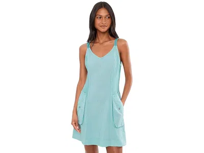 Xcvi Ocie Dress Women's Dress Mermaid Tail: Lg (us 12-14) In Blue