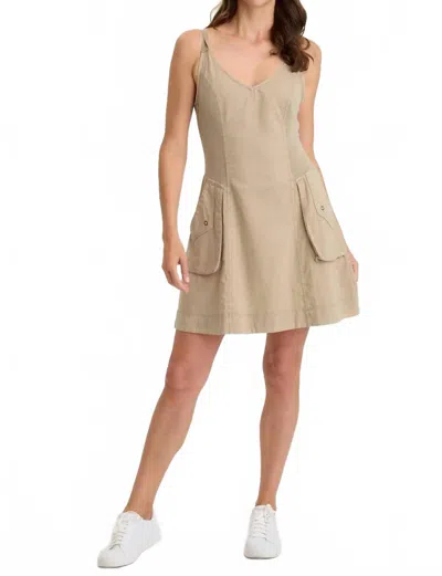 Xcvi Ocie Strappy Tank Mini Dress In Roadside In Multi