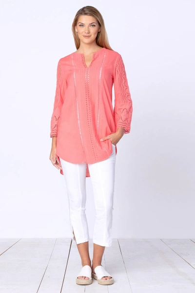 Xcvi Odila Top In Pink