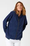 Xcvi Olek Bomber In Blue
