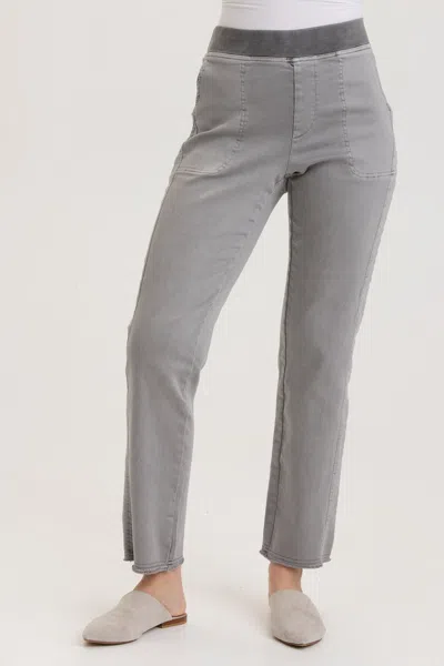 Xcvi Oreun Slim Pant In Gray