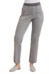 Xcvi Oreun Slim Pant In Smokehouse Pigment In Gray