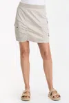 Xcvi Parc Cargo Mini Skirt In Center Stage Pigment In Multi