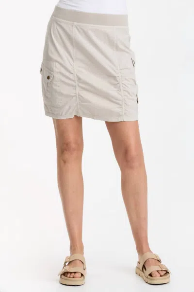 Xcvi Parc Cargo Mini Skirt In Center Stage Pigment In Multi