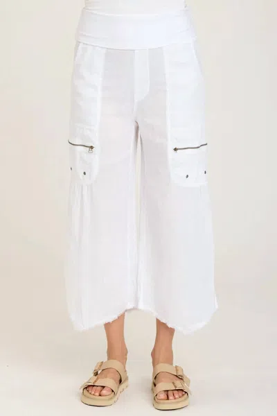 Xcvi Pasqual Crop Pant In White
