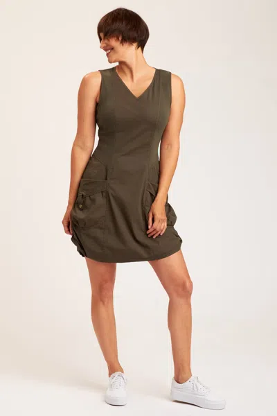 Xcvi Penta Tank Dress In Green