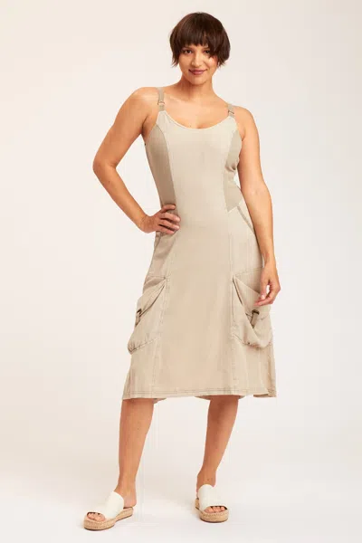 Xcvi Pepper Tank Dress In Beige