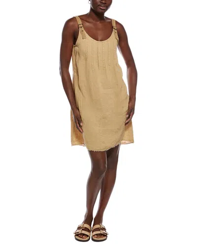 Xcvi Pilar Linen Tank Dress In Neutral
