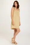 Xcvi Pilar Tank Dress In Beige