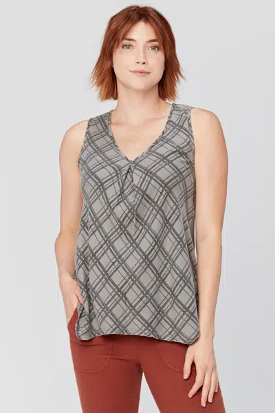 Xcvi Plaid Shift Tank
