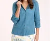Xcvi Porter Blouse In Safe Harbor In Multi
