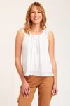 Xcvi Prim Tank In White